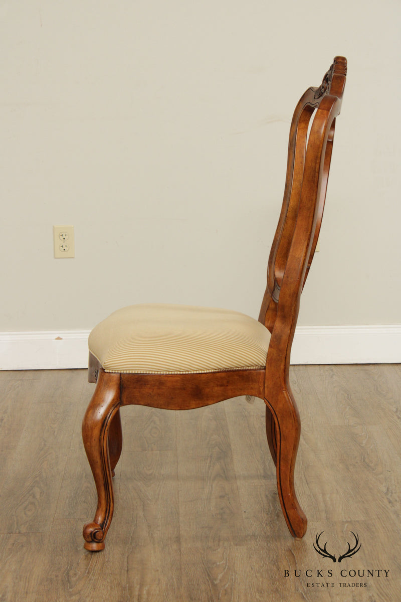Ethan Allen Tuscany Collection Custom Upholstered Side Chair