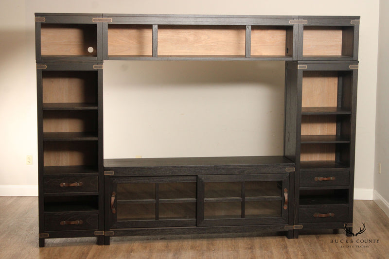 Arhaus Campaign Style 'Tremont' Entertainment Wall Unit