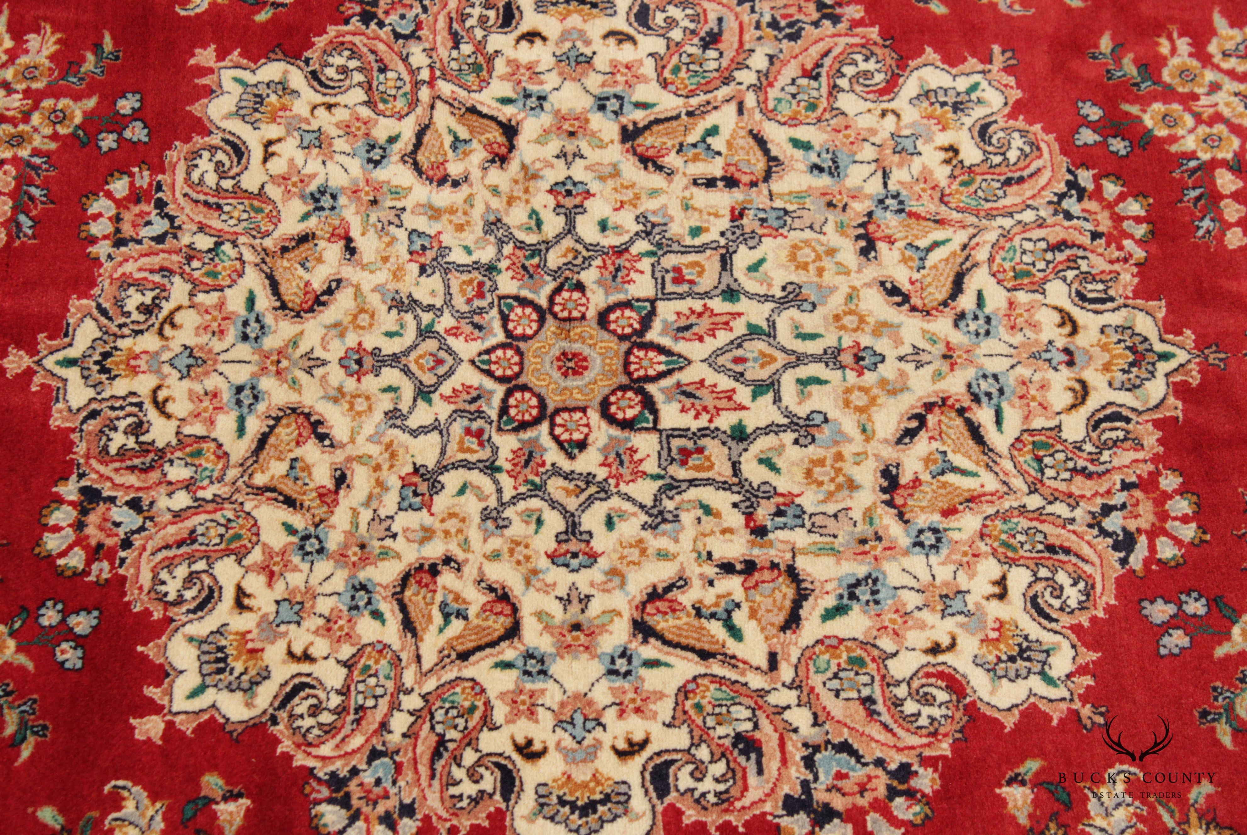 Perisan Hand Knotted Wool 10 5 x 8 3 Area Rug