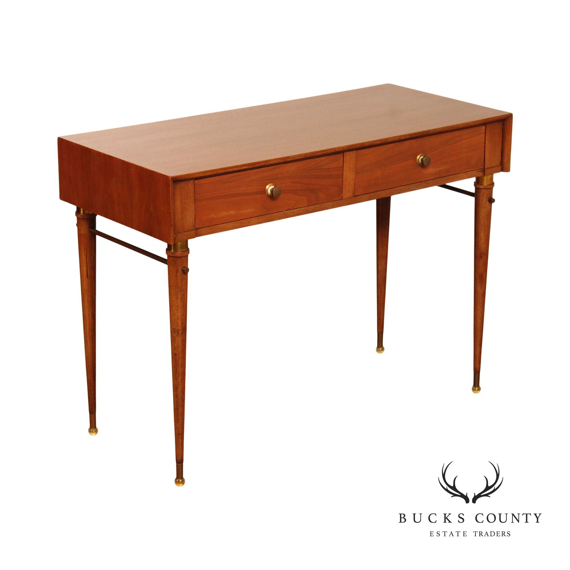 Mid Century Modern Walnut Writing Desk