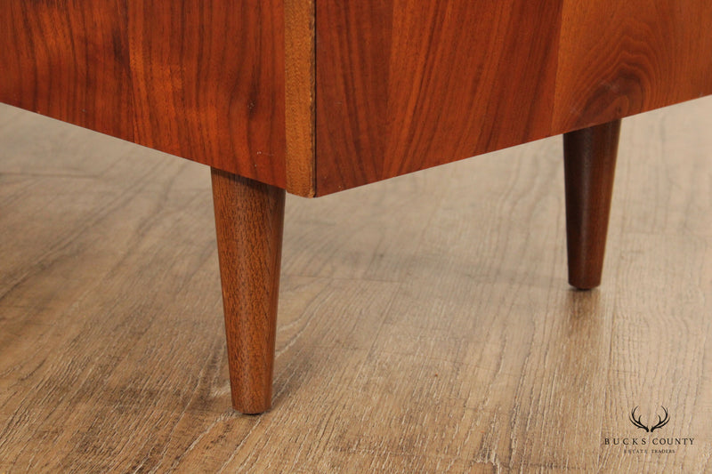 Lane Mid Century Modern Walnut Blanket Chest