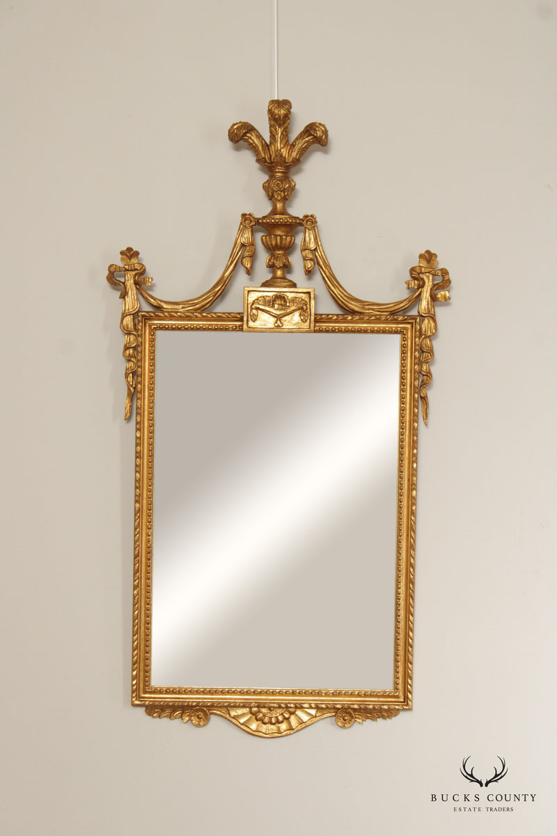 Adams Style Giltwood Frame Wall Mirror