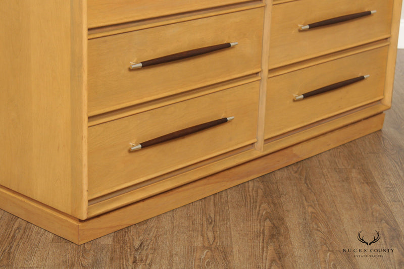 Heywood Wakefield Mid Century Modern Double Chest of Drawers