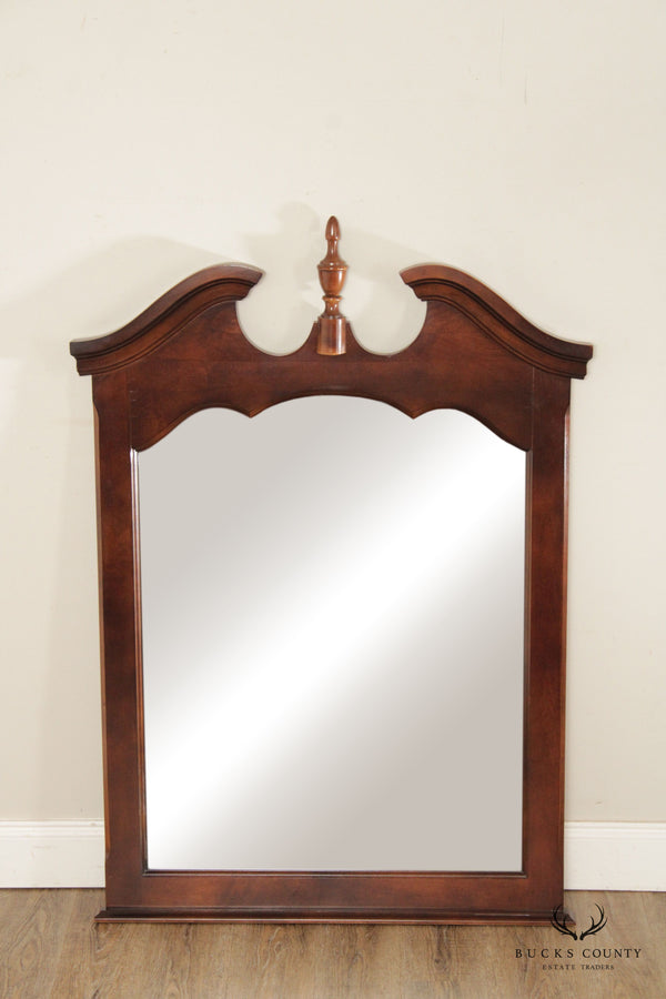 Kincaid Furniture Chippendale Style Pediment Wall Mirror