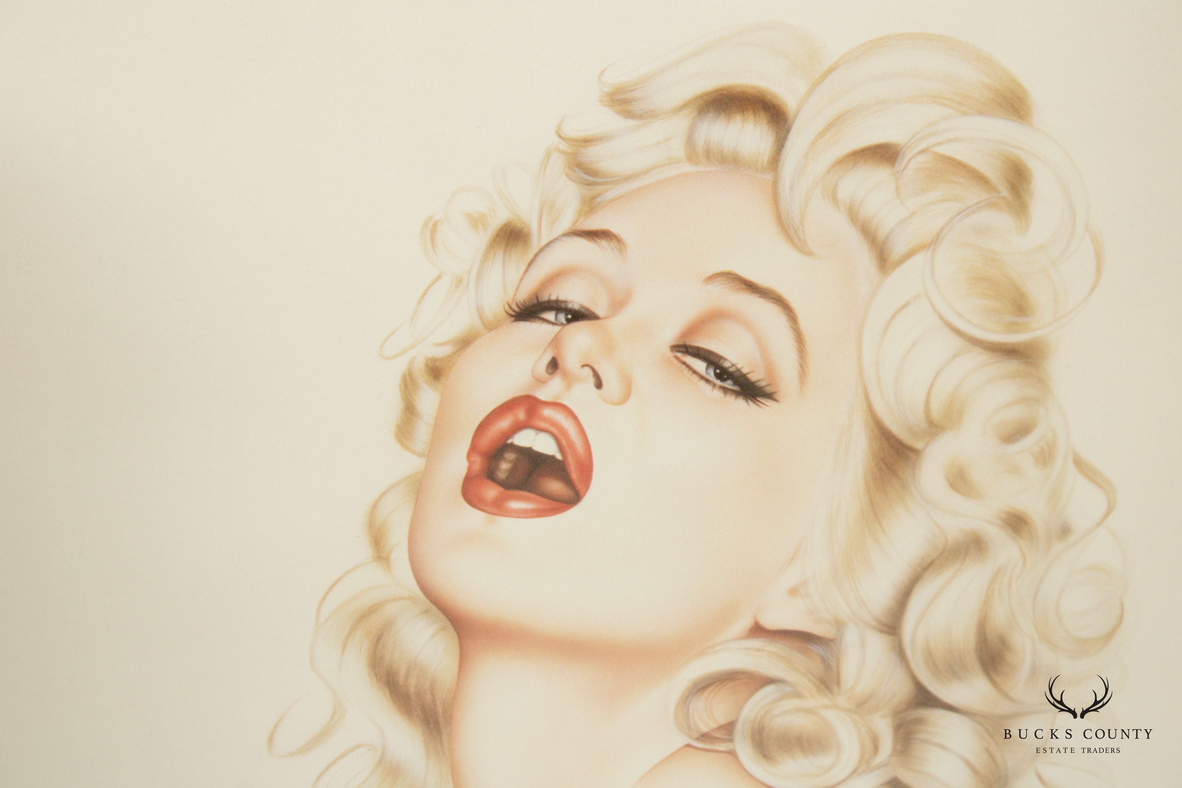 Olivia De Berardinis 'Sugar Puss' Pinup Lithograph Print