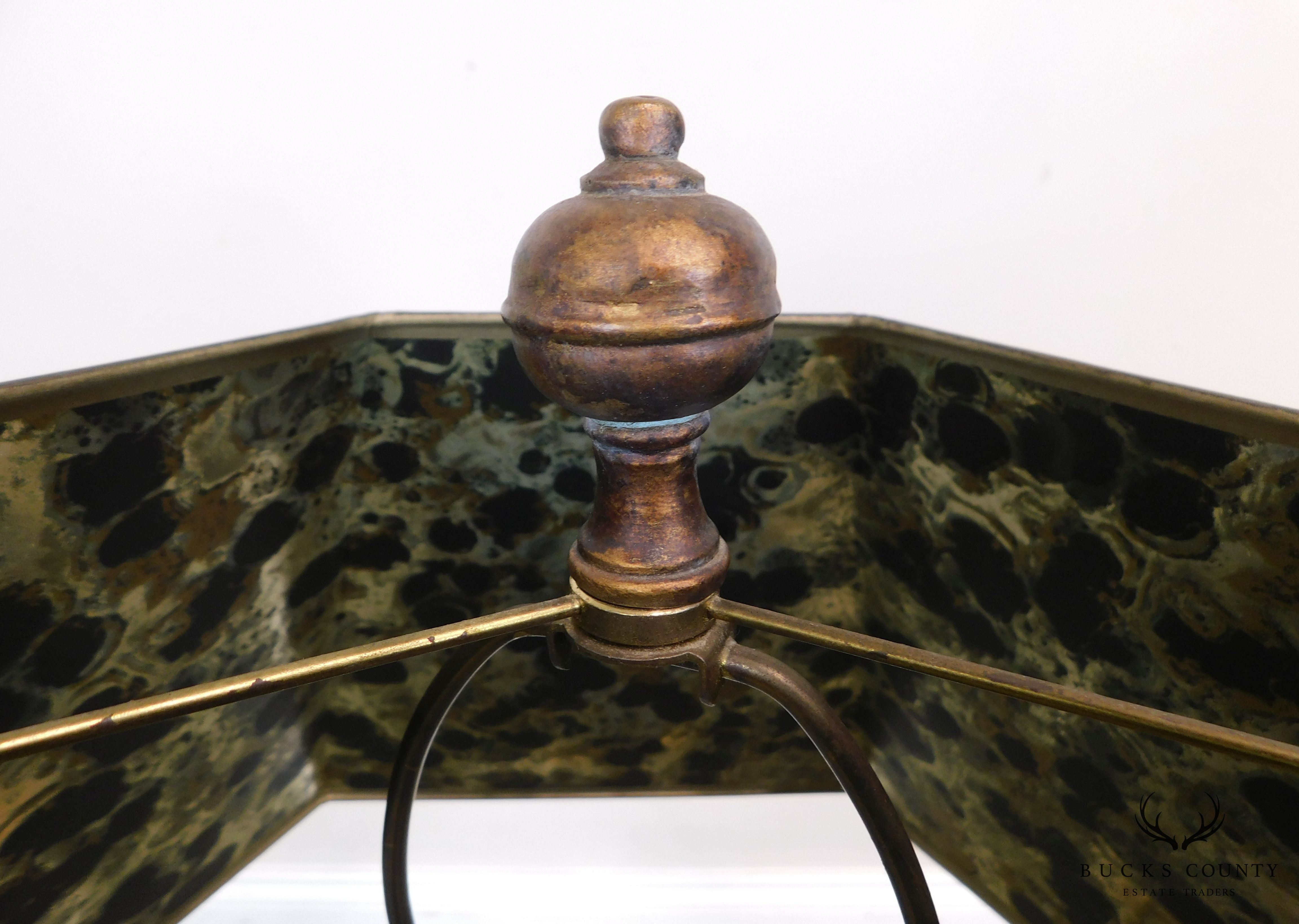 Regency Style Metal Table Lamp Possibly Maitland Smith