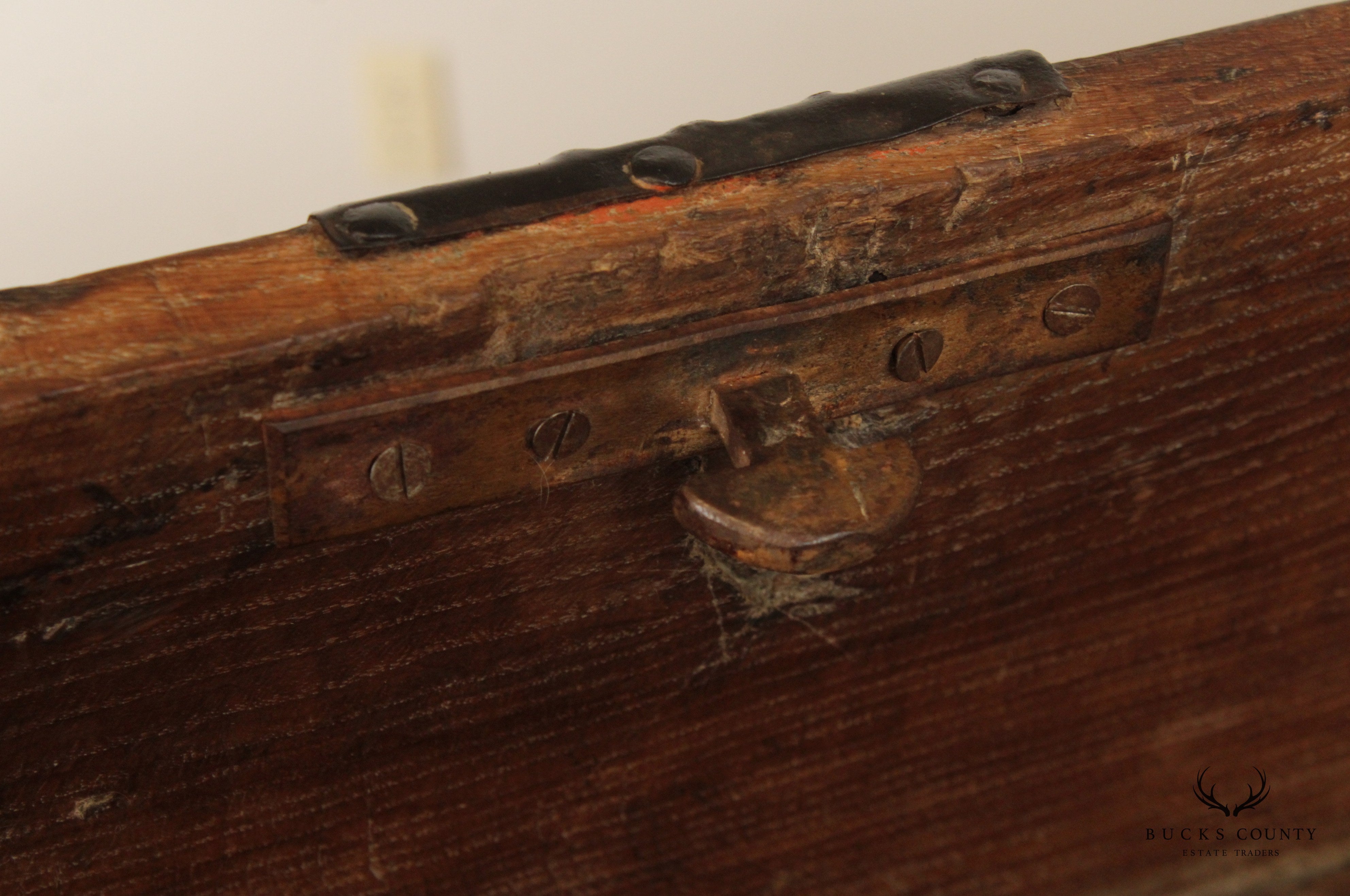 18th Century Antique Teak Blanket Chest or Trunk