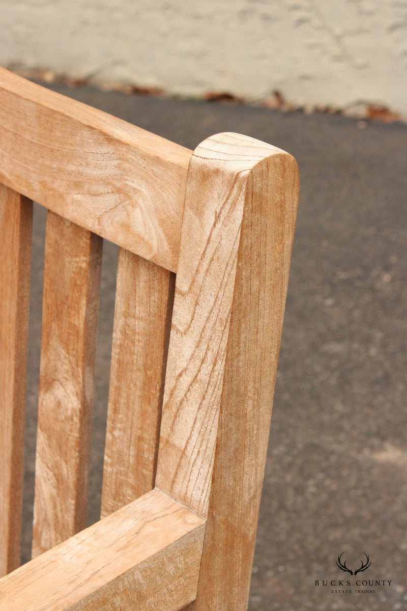 Traditional Teak Wood Outdoor Garden Bench