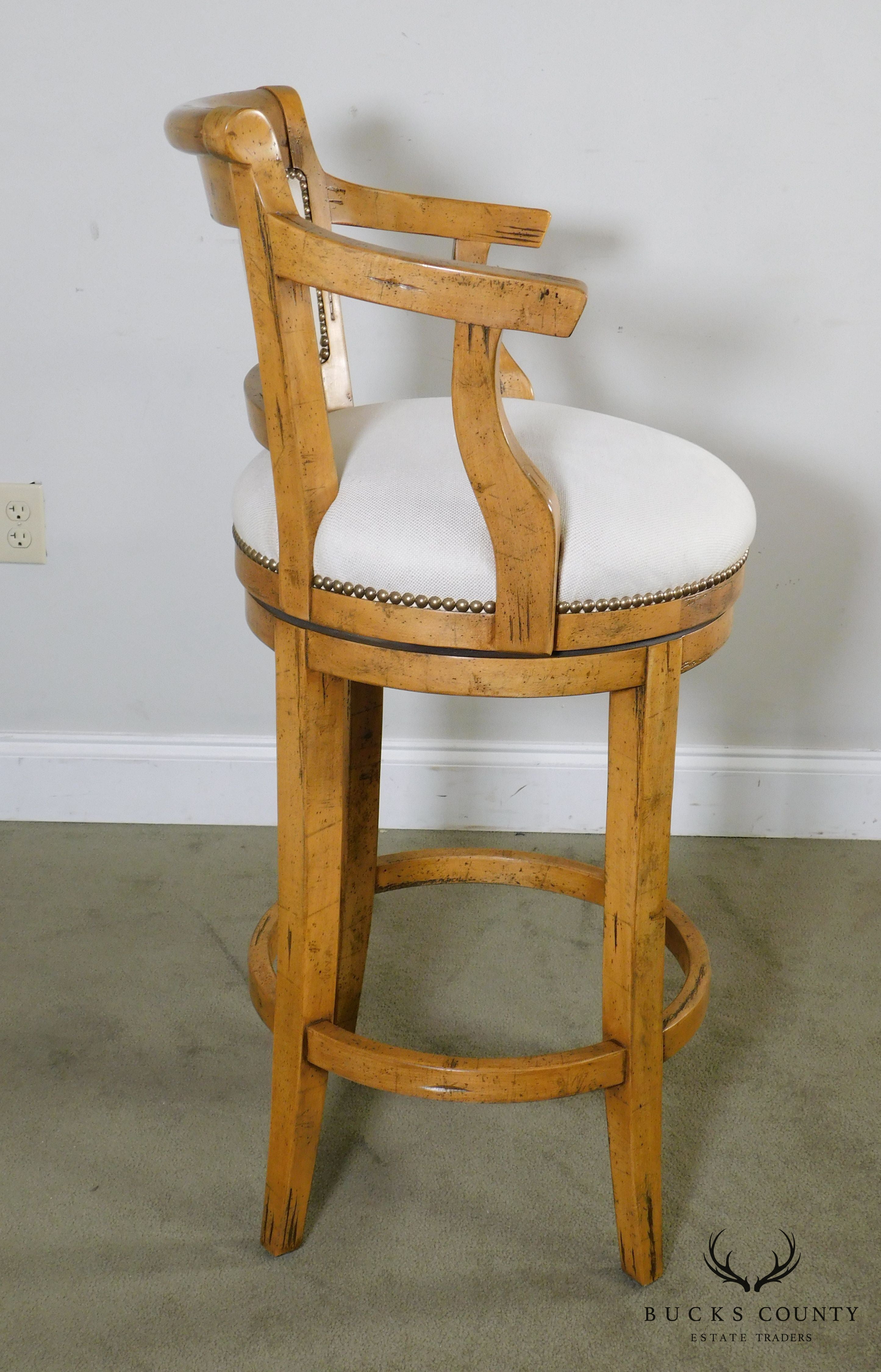 Guy Chaddock Swivel Bar Stool