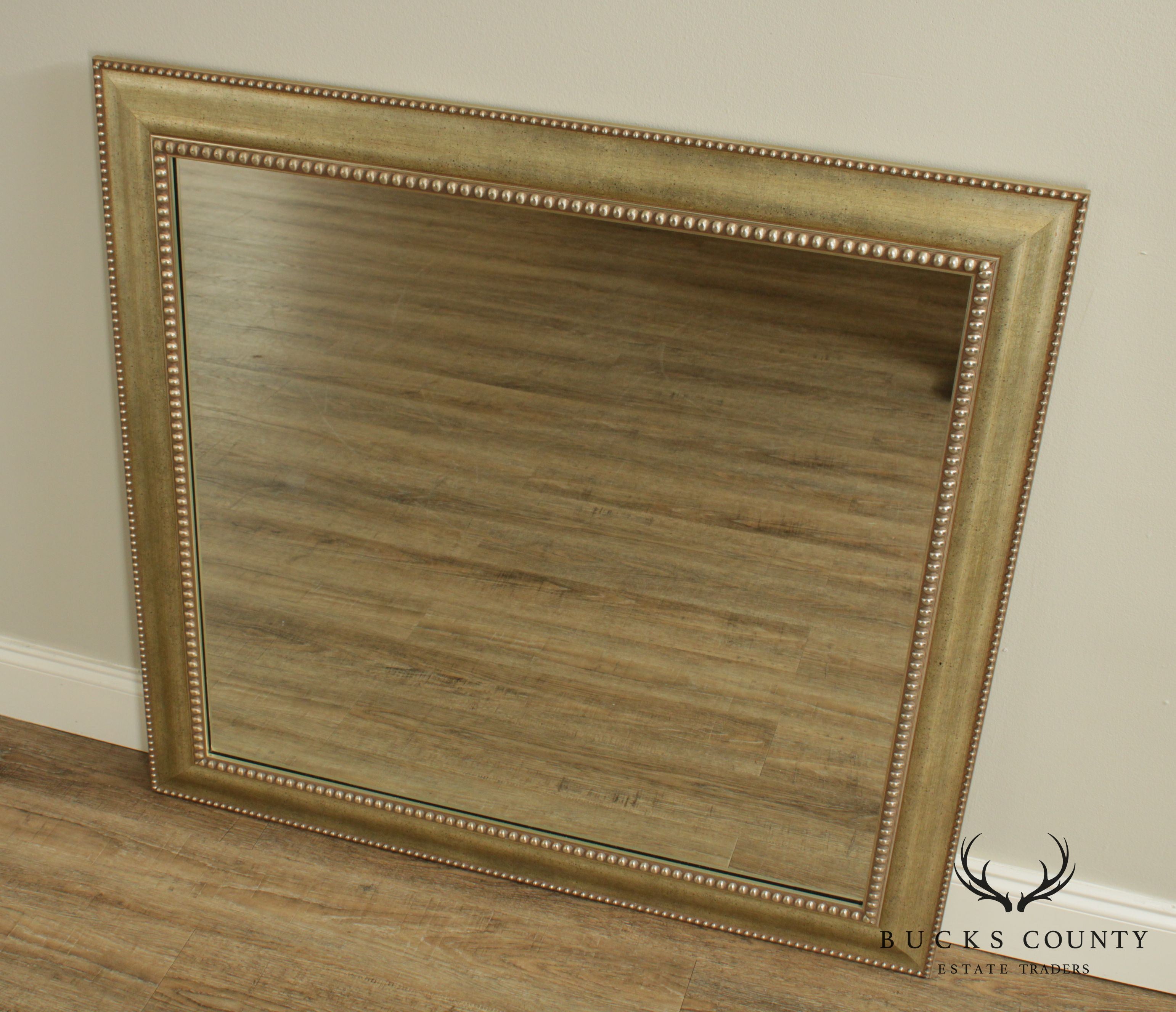 Silver Frame Rectangular Wall Mirror