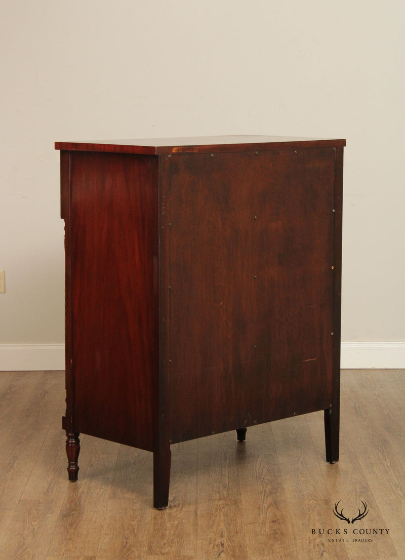 Kindel American Empire Style Vintage Mahogany Chest of Drawers