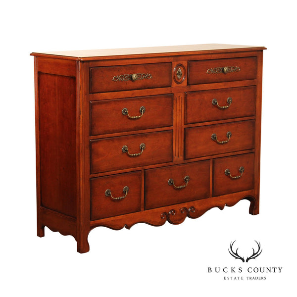 Hickory White French Country Style Cherry 'Chateau'  Chest of Drawers