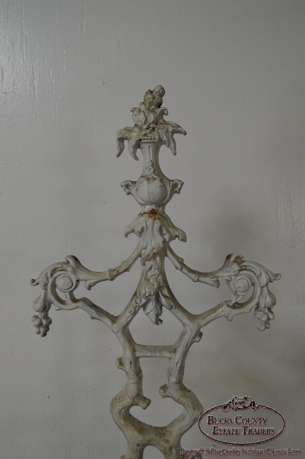 Antique 19th Century Victorian Cast Iron Hall Stand