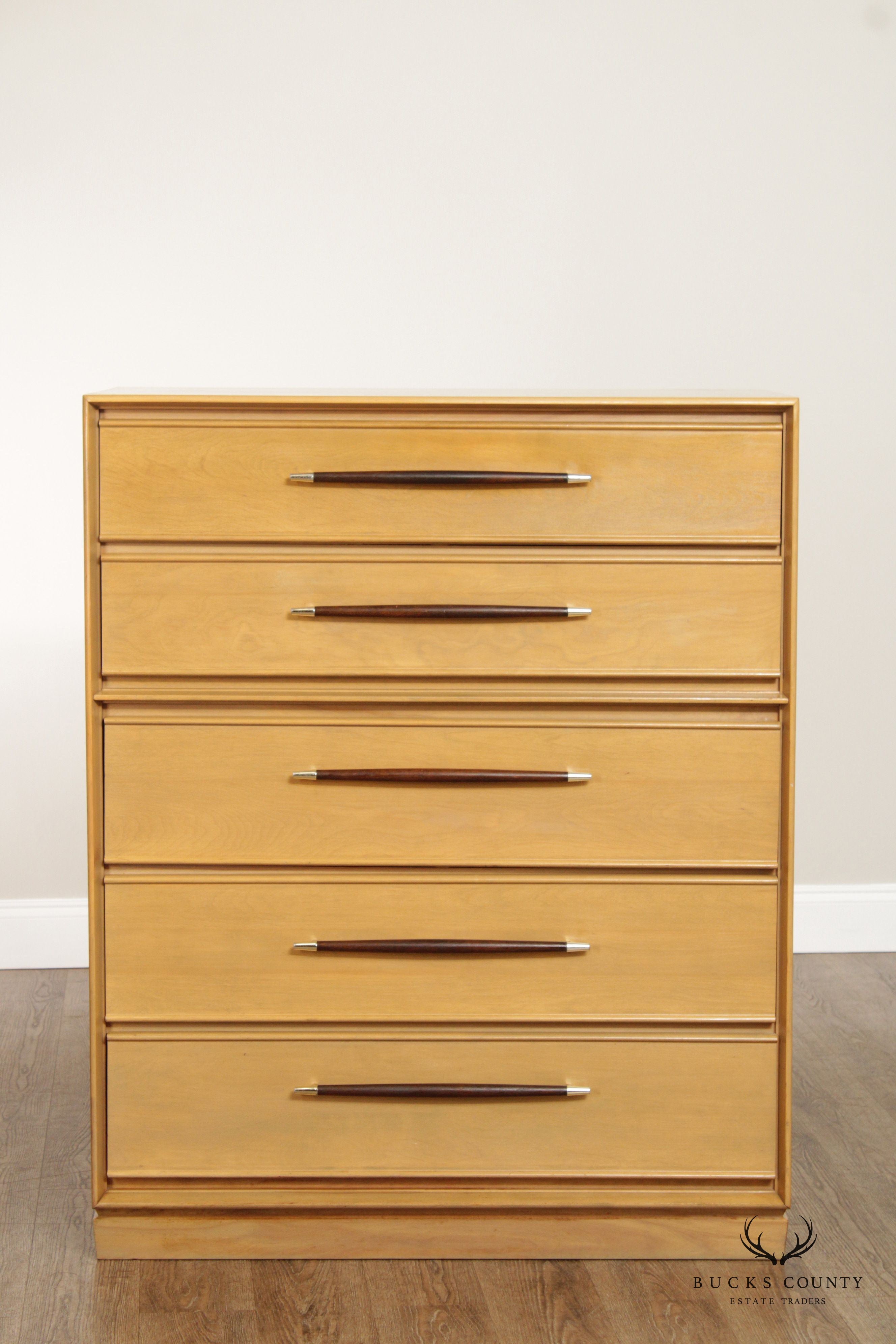 Heywood Wakefield Mid Century Modern Tall Chest of Drawers