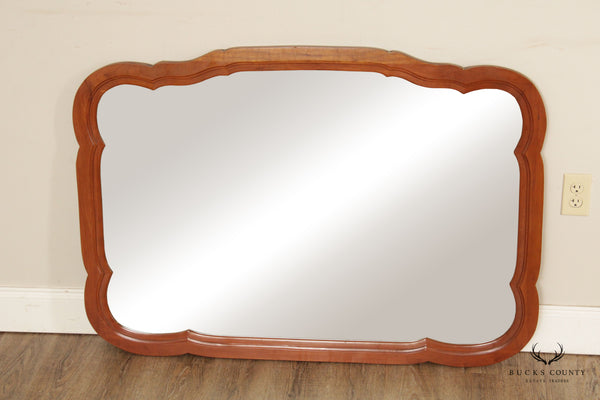 French Provincial Style Vintage Cherry Mirror