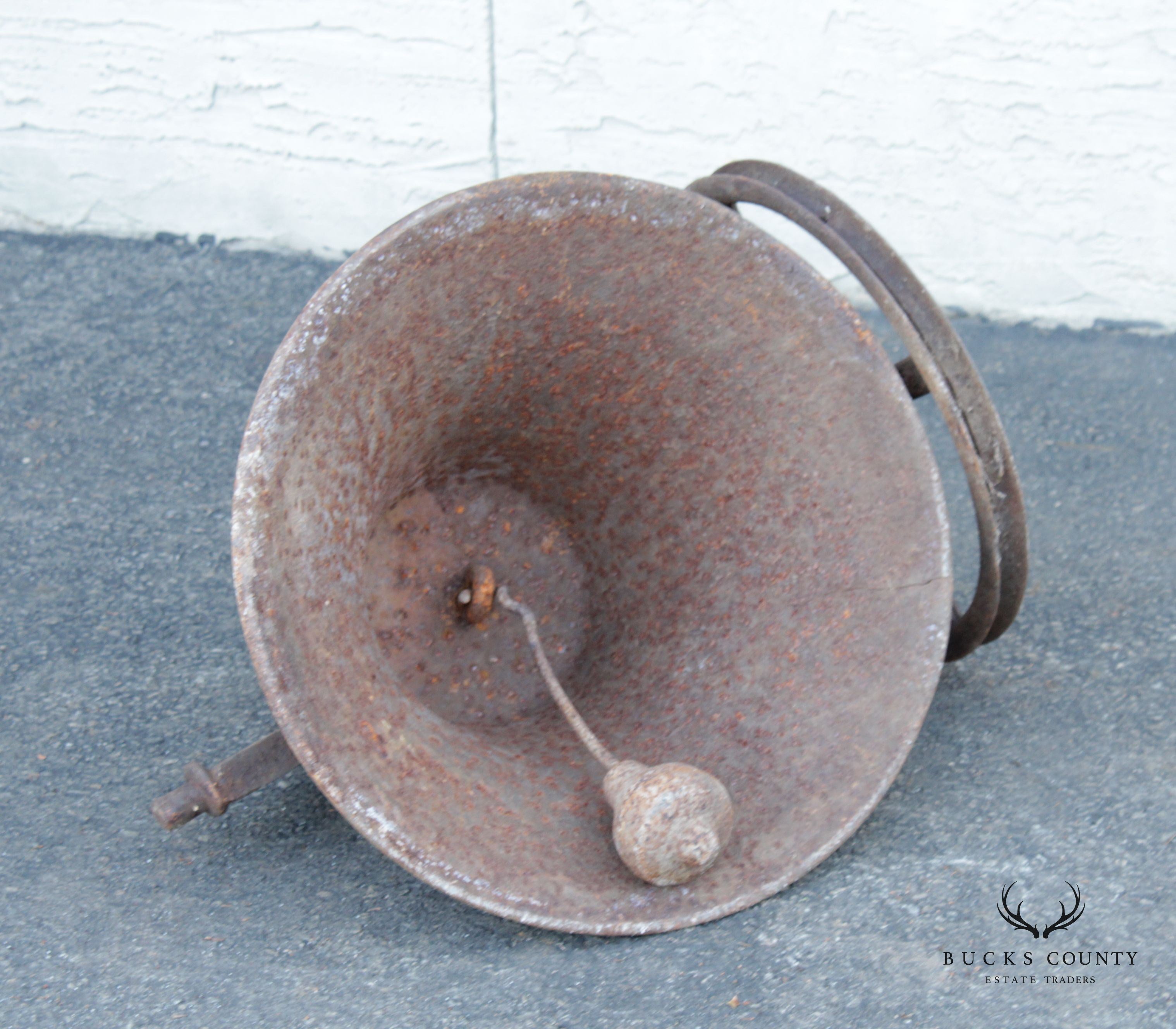 Antique 19th C. American Cast Iron Bell