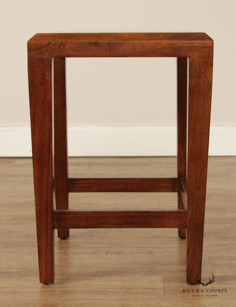 Crate & Barrel Contemporary Wood End Table
