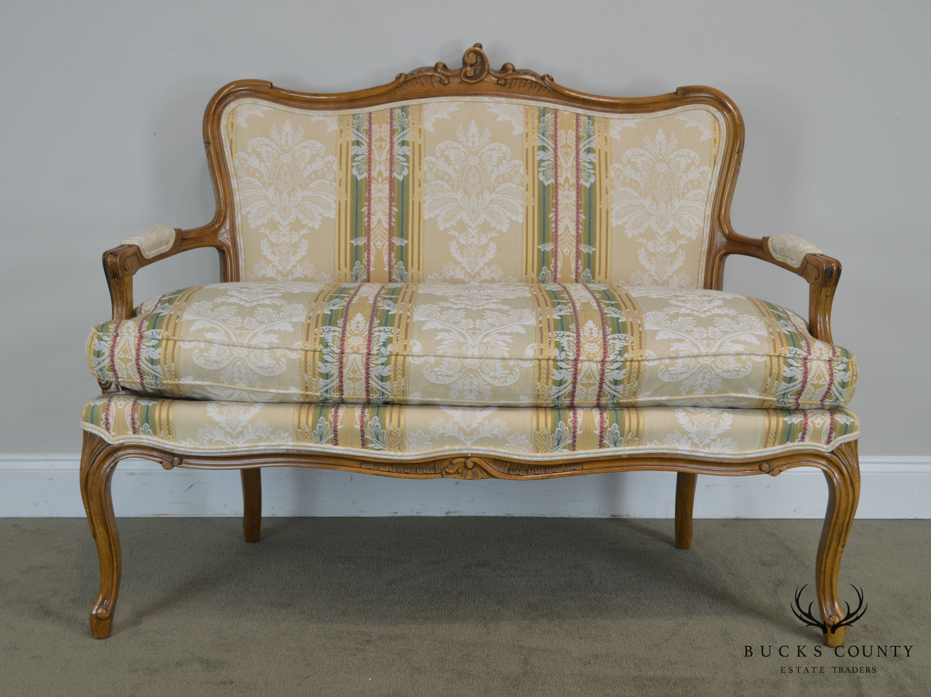 French Louis XV Style Settee by Century