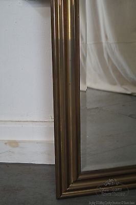 Quality Heavy Brass Frame OG Style Beveled Wall Mirror