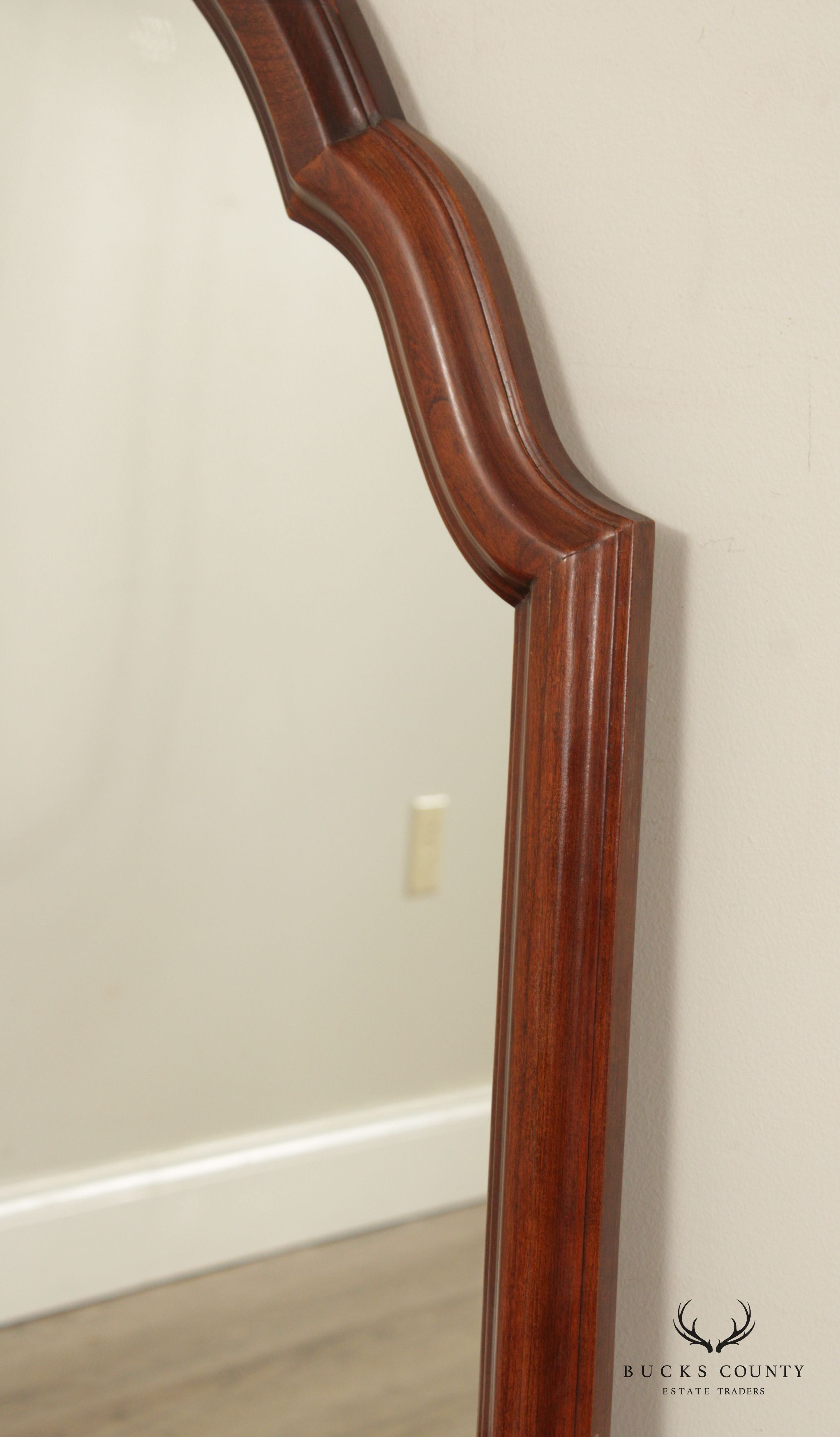 Queen Anne Style Cherry Wall Mirror