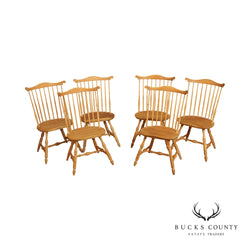 Drew Lausch Set of 6 Windsor Style Dining Chairs