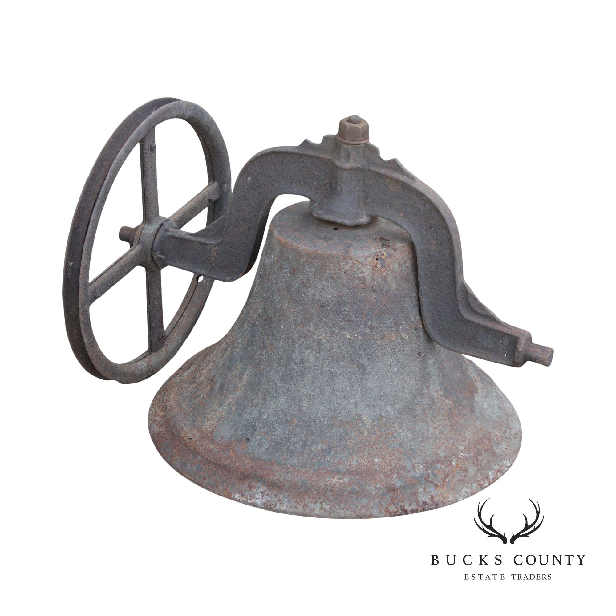 Antique 19th C. American Cast Iron Bell