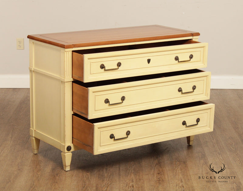 Toscana By Dixon Powdermaker Vintage Pair Of Directoire Style Chest Of Drawers