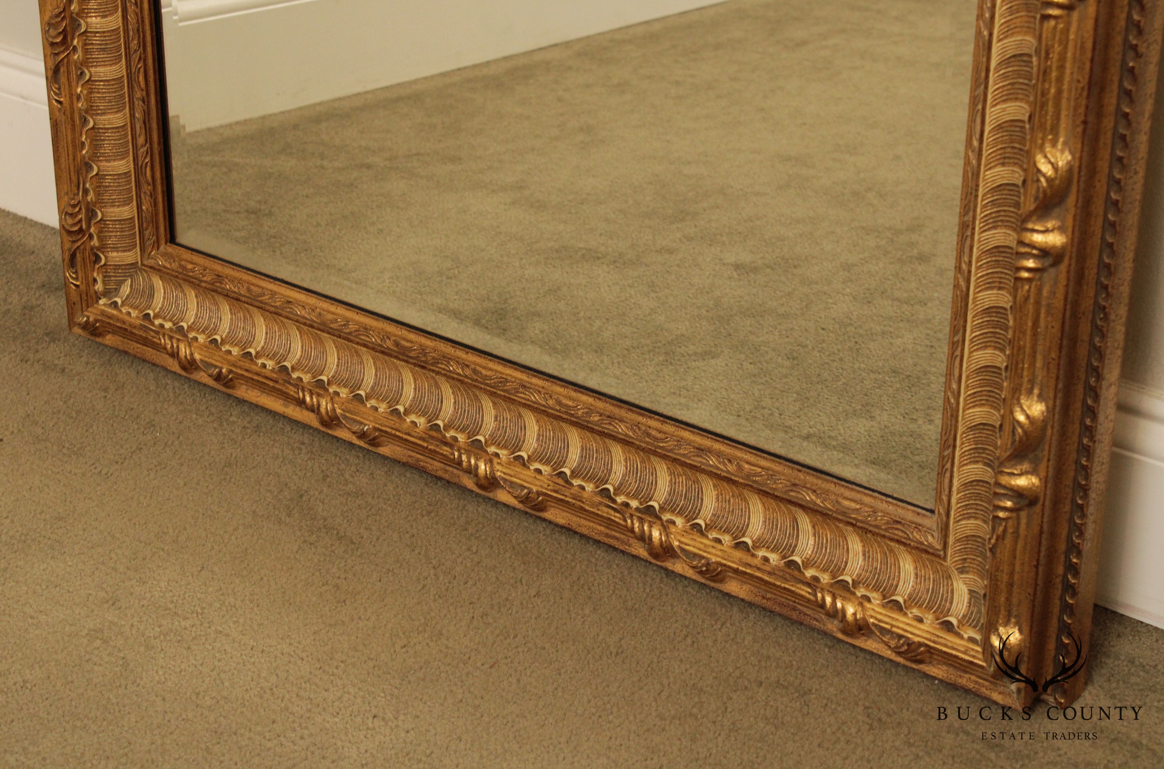 Windsor Art, Gilt Frame 42 inch X 30 inch Beveled Wall Mirror