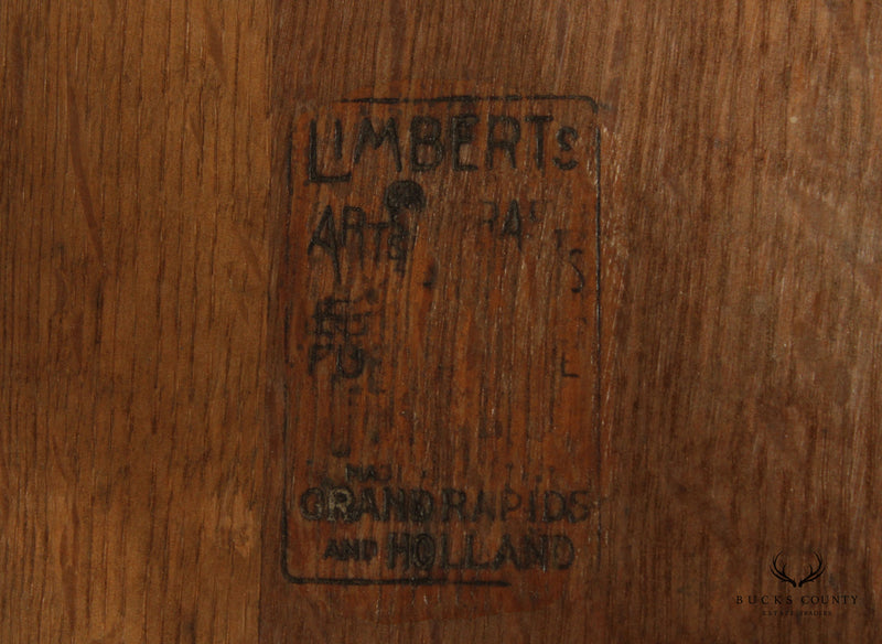 Limbert Antique Arts & Crafts Mission Oak Table