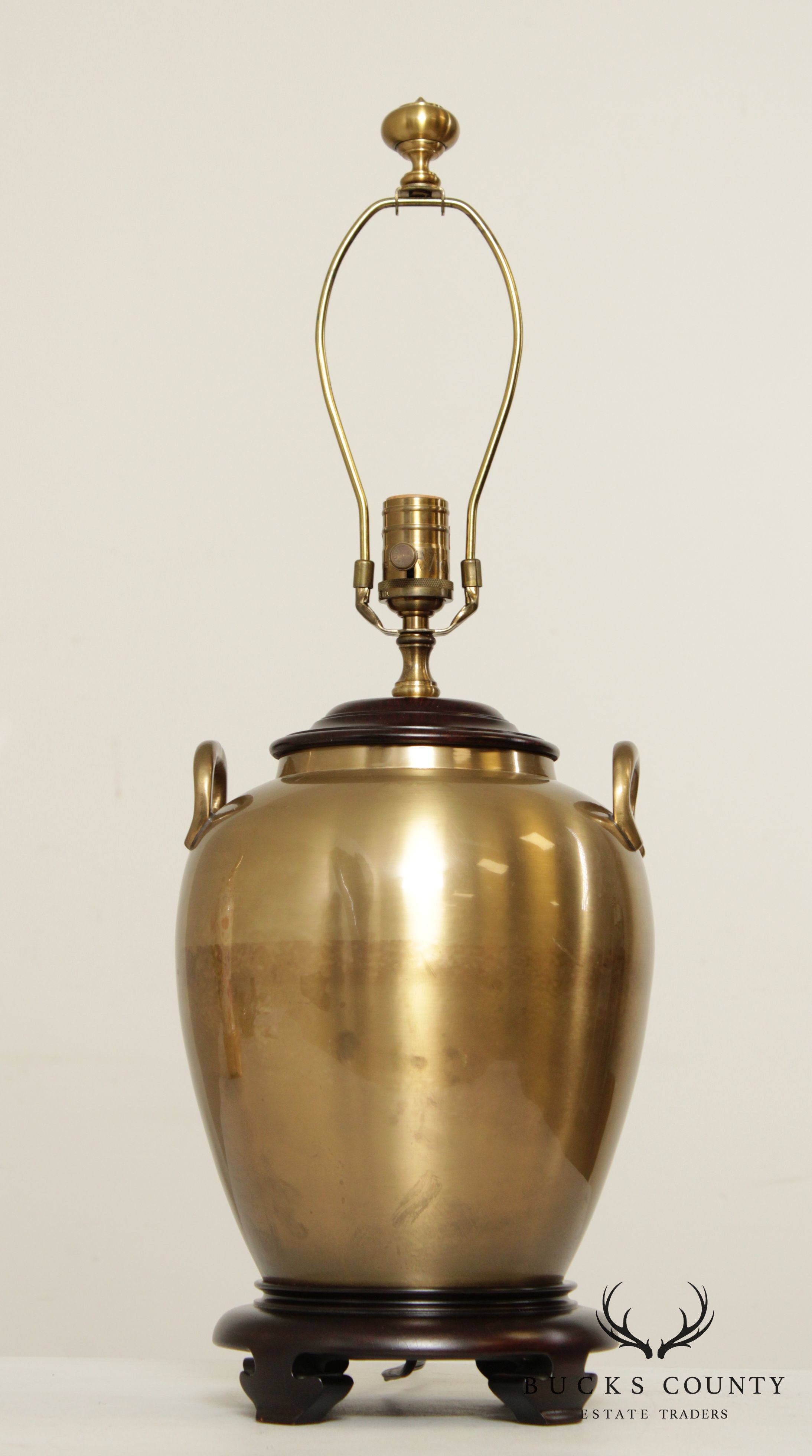 Wildwood Lampholder Vintage Brass Urn Form Table Lamp