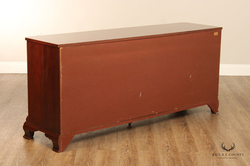 Baker Furniture Chippendale Style Mahogany Long Dresser