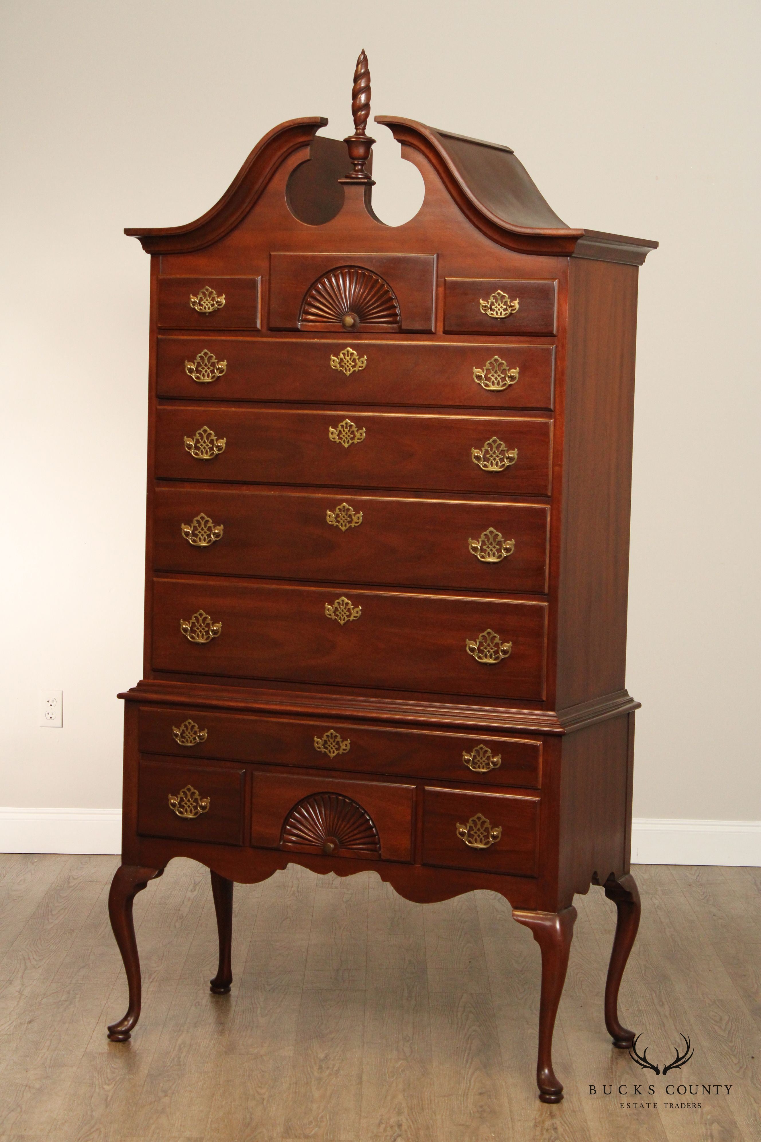 Hickory Furniture American Masterpiece Collection Mahogany Highboy