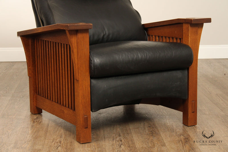 Stickley best sale mission recliner