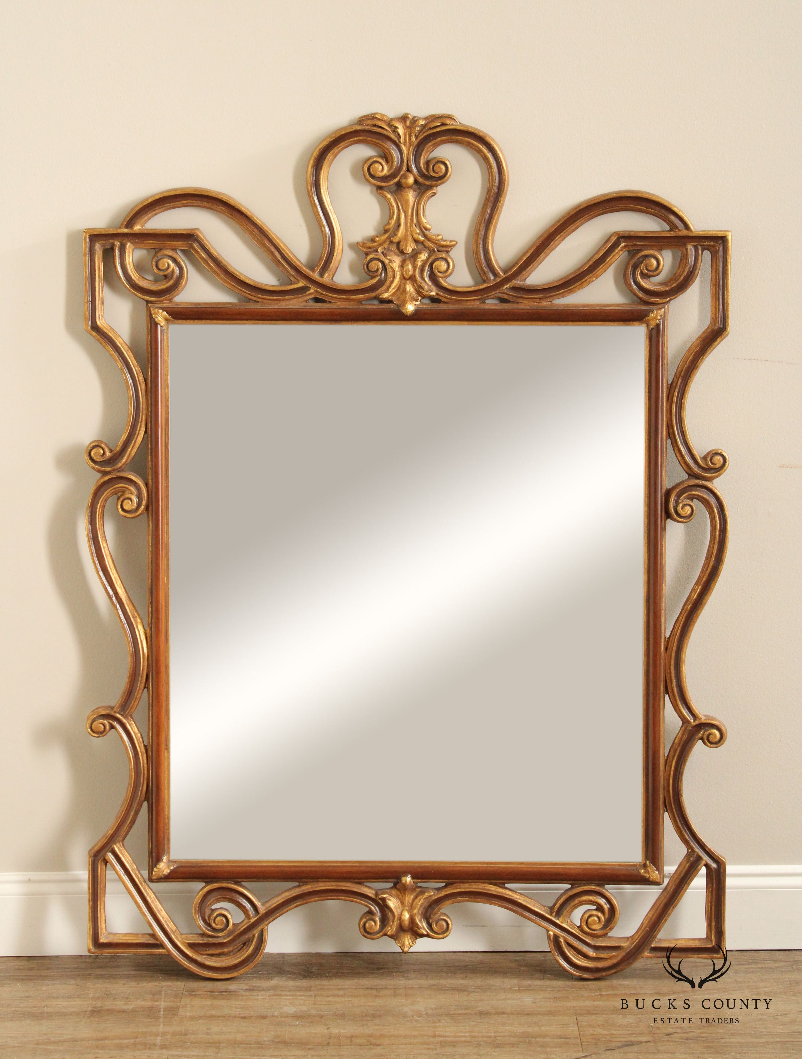 Friedman Brothers Traditional Style Woven 'Sheffield' Mirror