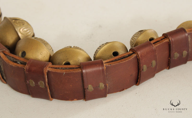 Vintage Strand of 29 Double Graduated Brass Sleigh Bells – Bucks