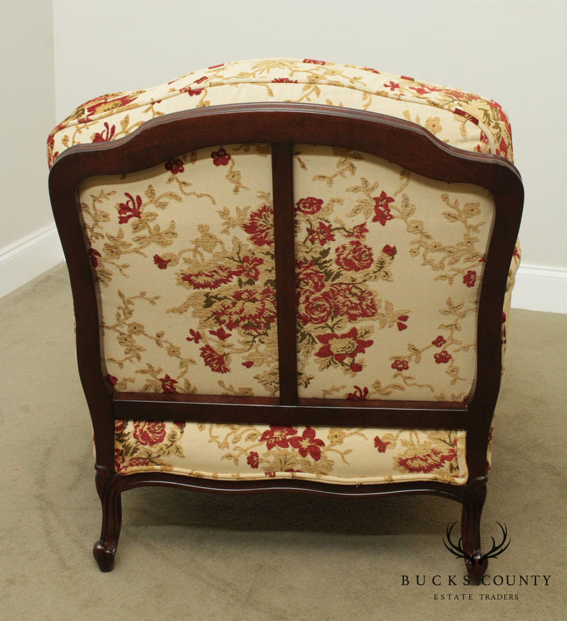 Beacon Hill Clarendon Court French Louis XV Style Wide Seat Bergere Chair