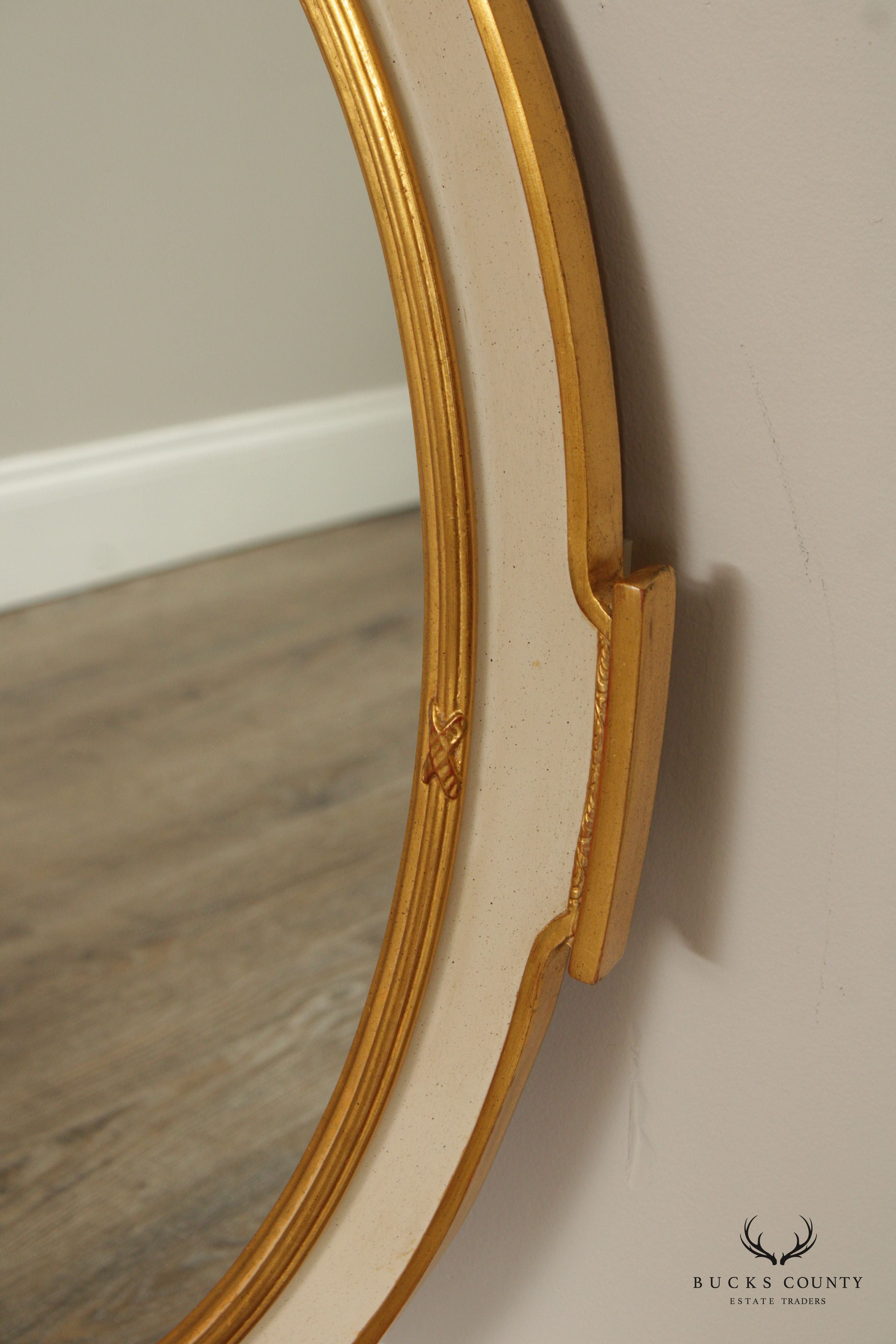 Carvers' Guild Pair of 'Newport' Oval Wall Mirrors