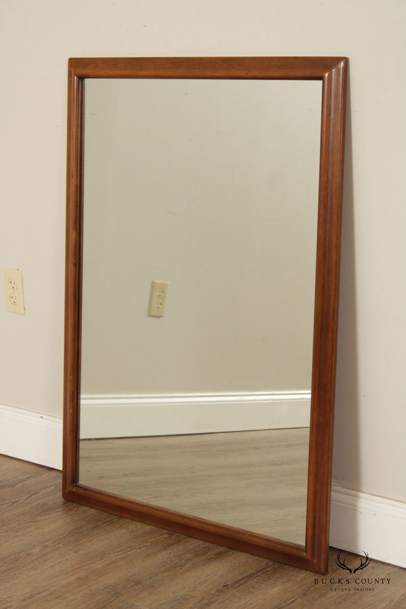 Mid Century Modern Walnut Frame Mirror