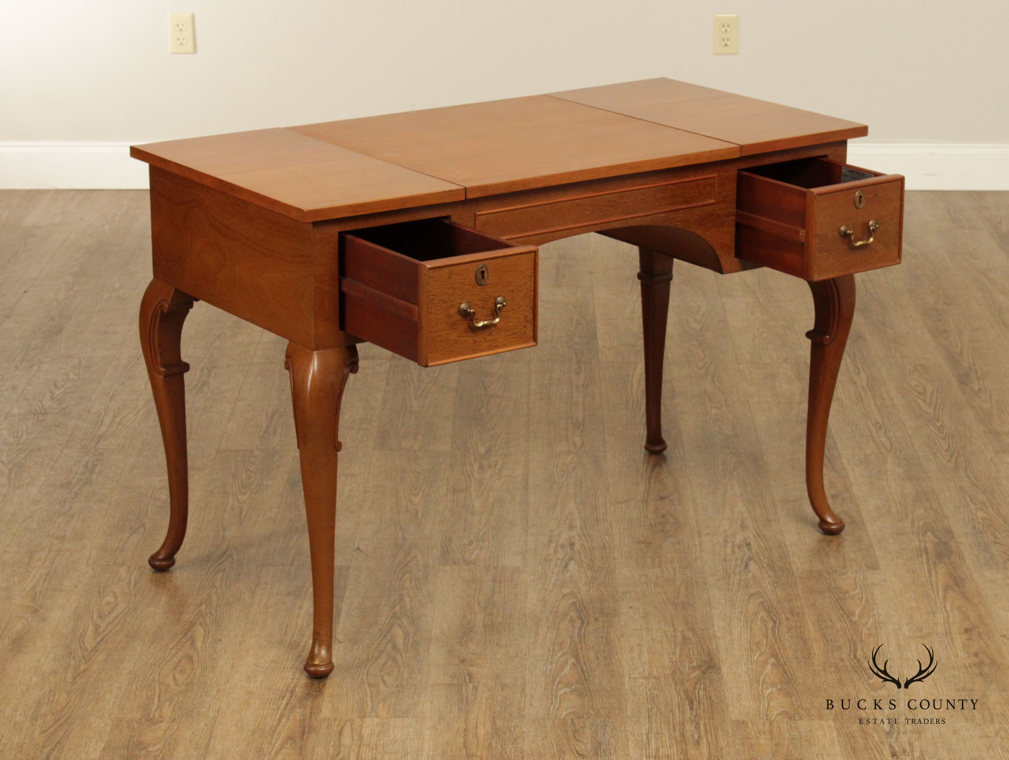 Tradition HouseVintage Mahogany Game Table and Writing Desk