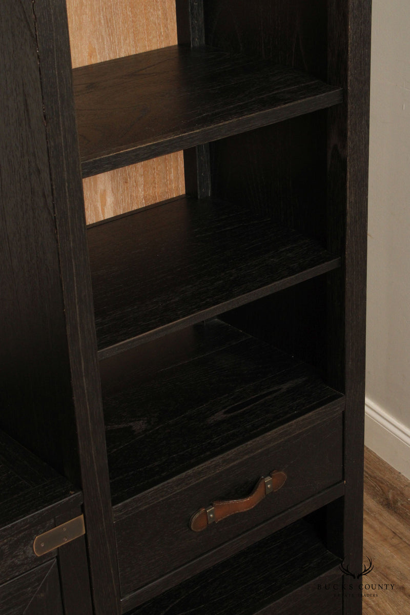 Arhaus Campaign Style 'Tremont' Entertainment Wall Unit