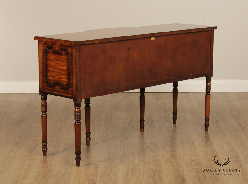 Maitland Smith Regency Style Bow Front Sideboard Server