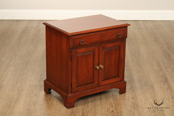 Pennsylvania House Vintage Chippendale Style Cherry Nightstand