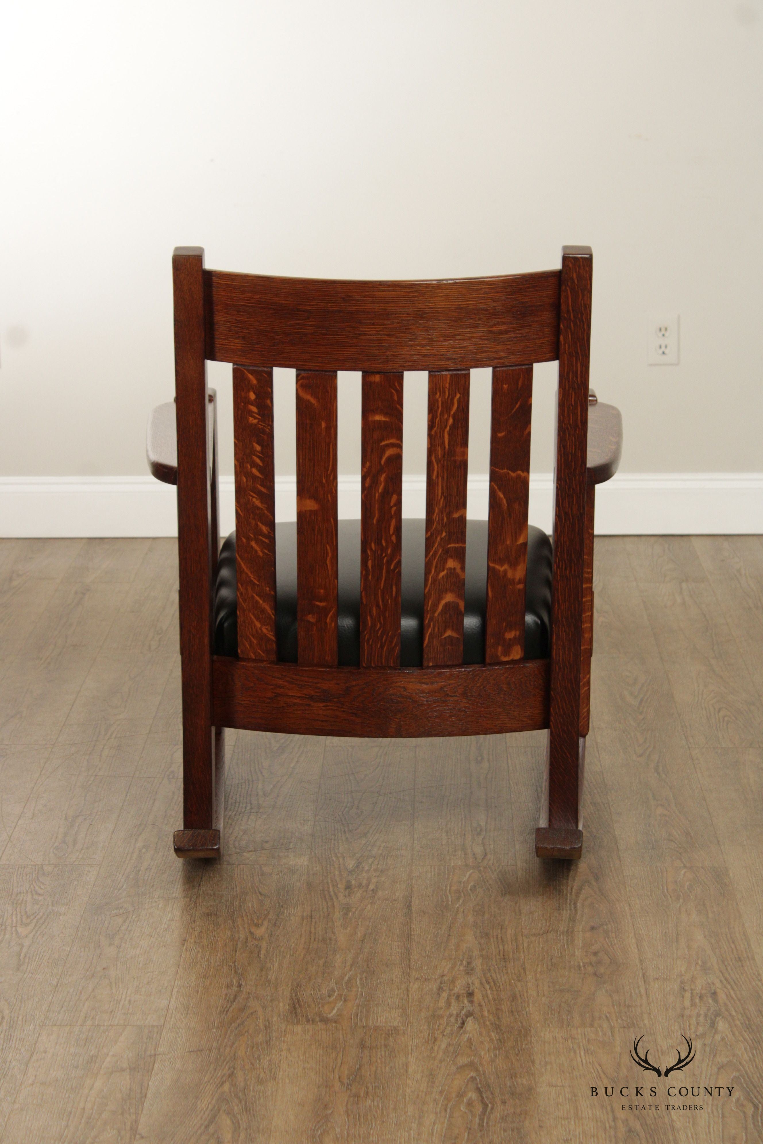 Harden Antique Mission Oak Rocker