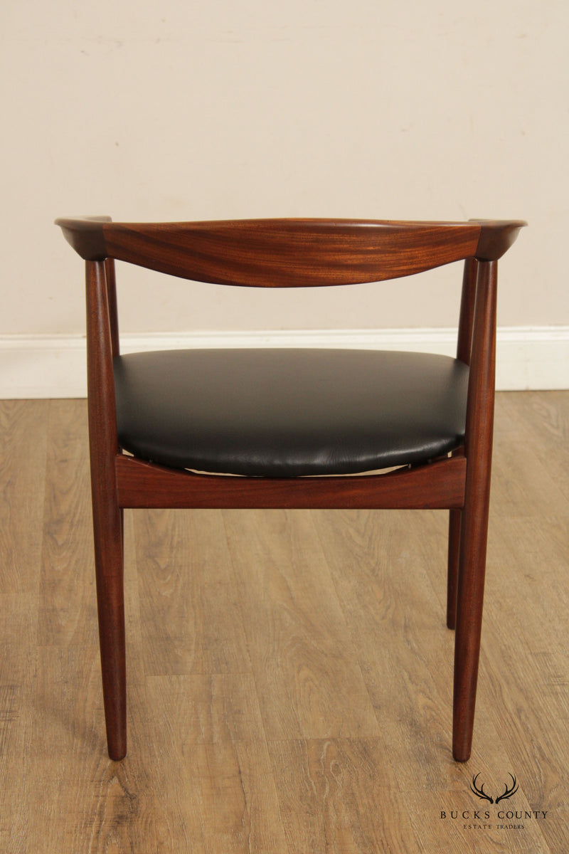 Raymor Danish Modern Teak Horseshoe Armchair