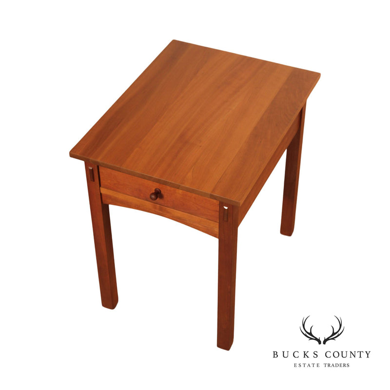 Stickley Mission Collection Cherry Rectangular End Table