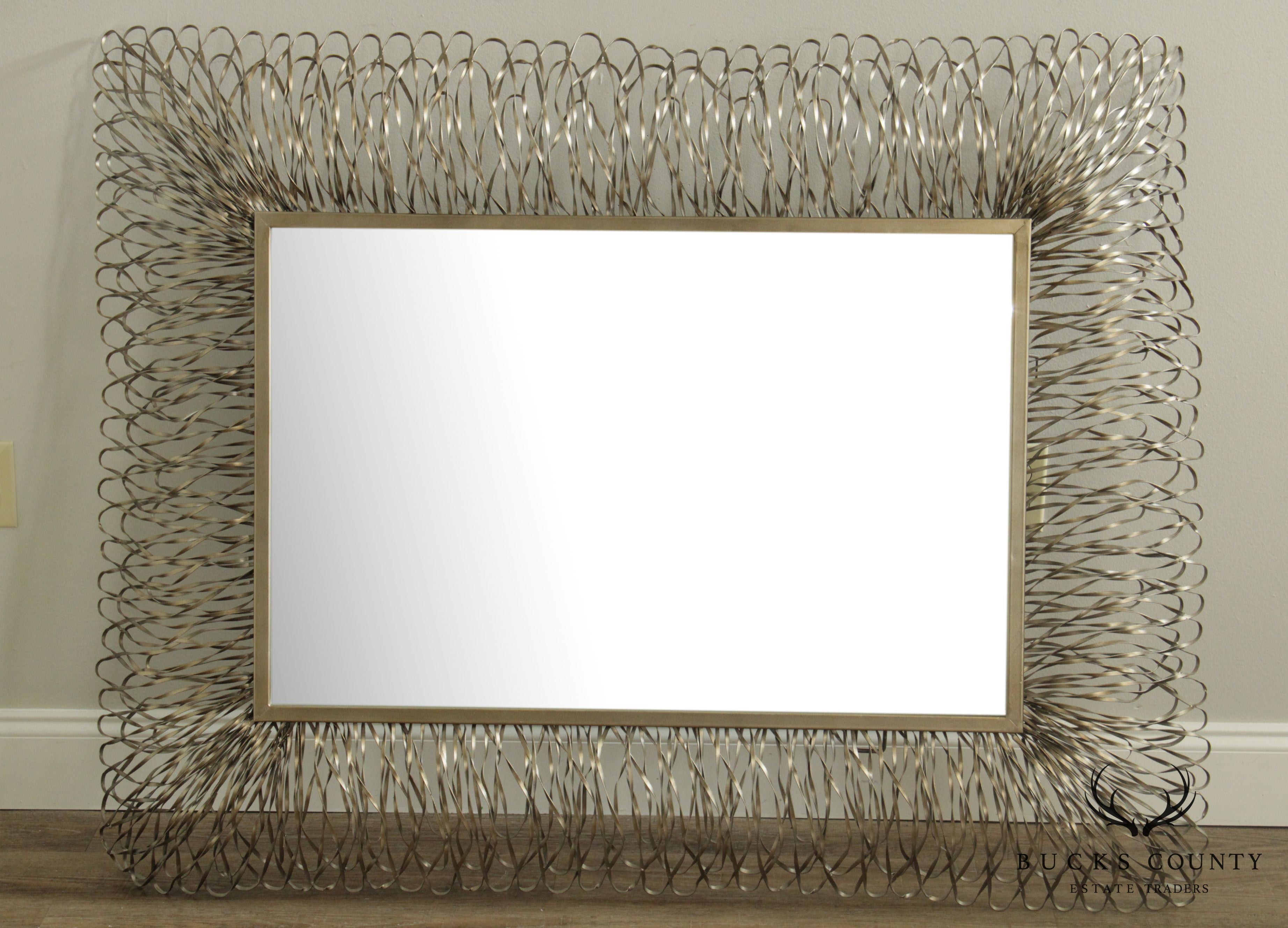 Uttermost Grace Feyock Collection Silver Corbis Mirror