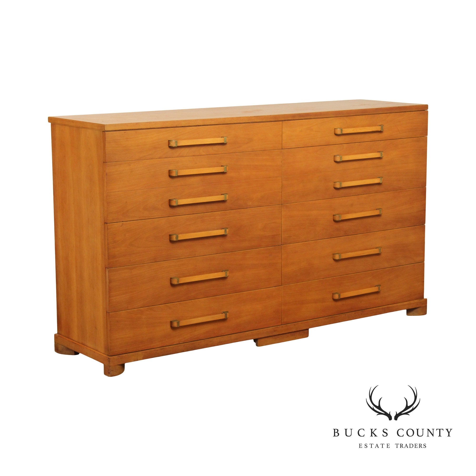 John Widdicomb Mid Century Modern Large 10 Drawer Dresser