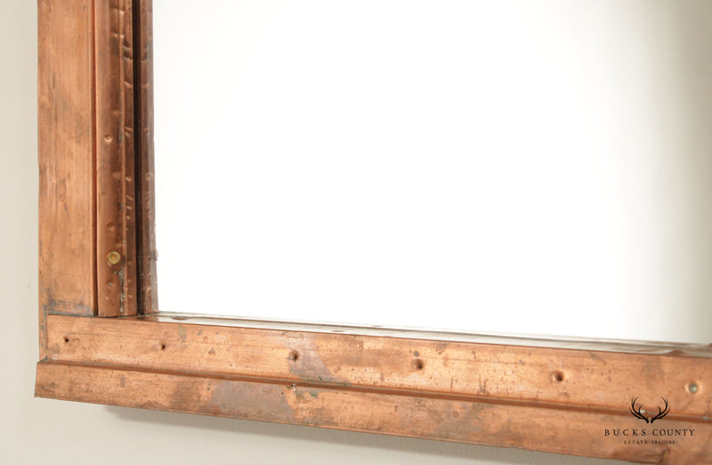 McAlpin House Salvaged Copper Window Accent Wall Mirror
