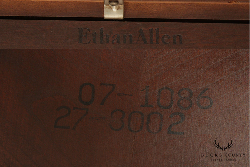 Ethan Allen Vintage Cherry Parsons Side Table
