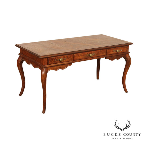 Hickory Manufacturing Co. French Louis XV Style Oak Writing Desk
